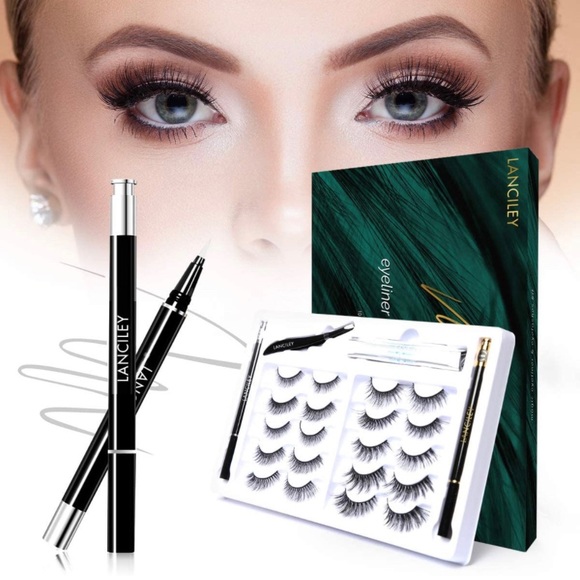 Other - 🆕Magic Eyelash/Eyeliner Kit 10 pair/style